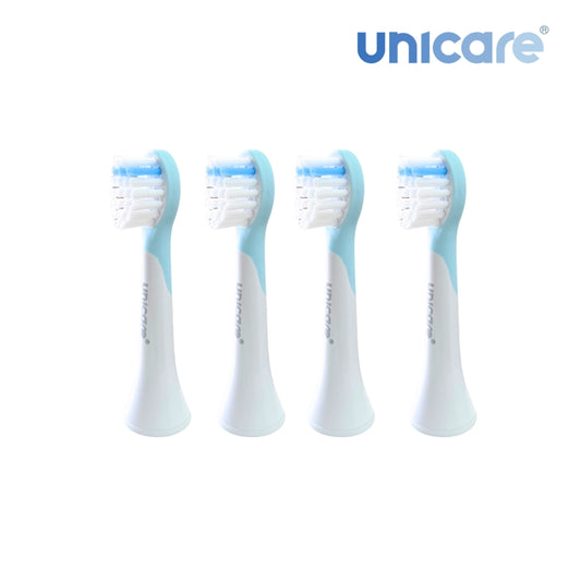 新上市✨unicare® unibear兒童訂製電動牙刷替換刷頭四入組