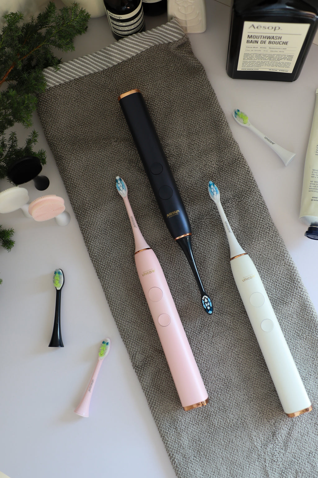 ✦兩組特惠✦unicare®高效音波電動牙刷(顏色任搭)